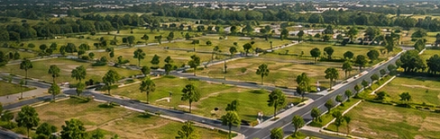 Kuthambakkam plots for sale — aerial development visual supplied in the design reference